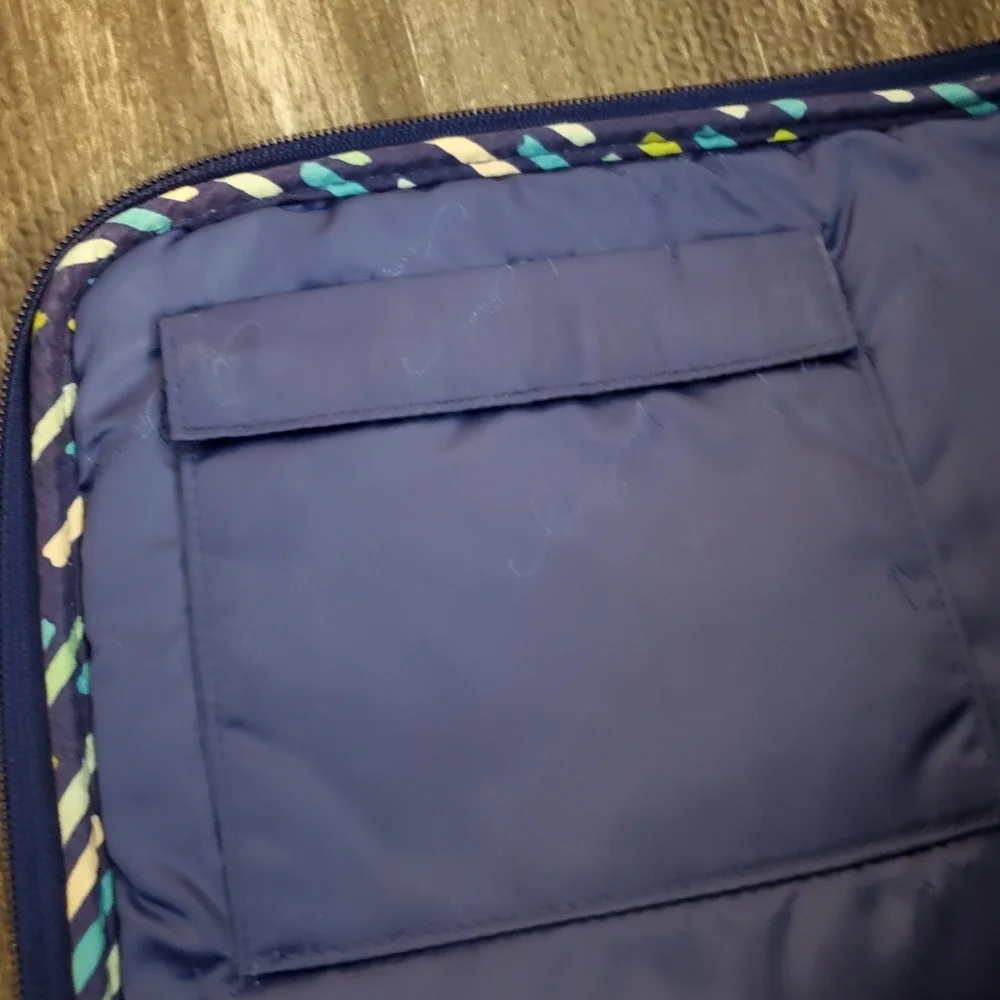 Vera Bradley Katalina Showers Tablet Zip Case eReader Sleeve Padded.